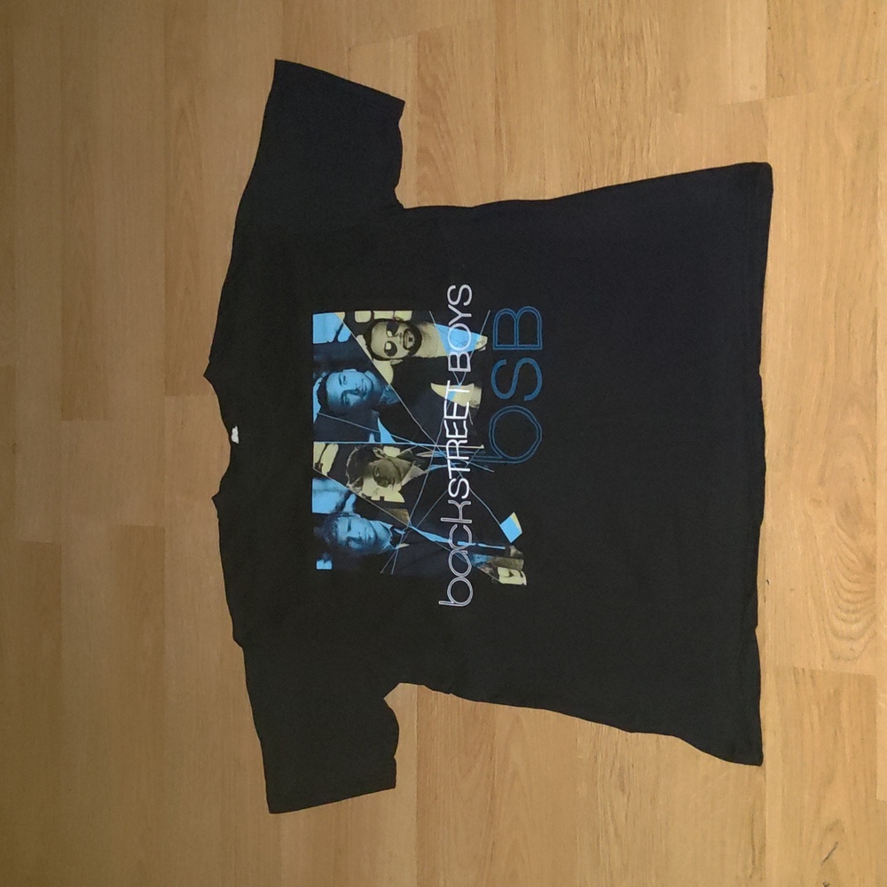 2008 Backstreet Boys Unbreakable Tour Concert Graphic Short Sleeve T-shirt